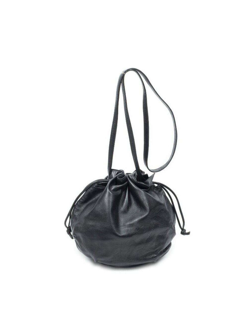 Loewe Vintage Anagram Crossbody Black Calfskin Leather
